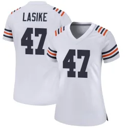 Women's Paul Lasike Chicago Bears No.47 Game Alternate Classic Jersey - White