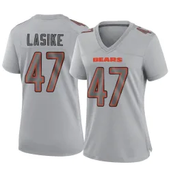 Women's Paul Lasike Chicago Bears No.47 Game Atmosphere Fashion Jersey - Gray