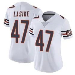 Women's Paul Lasike Chicago Bears No.47 Limited Vapor Untouchable Jersey - White