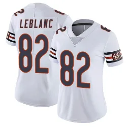 Women's Peter LeBlanc Chicago Bears No.82 Limited Vapor Untouchable Jersey - White