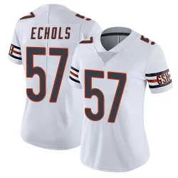 Women's Power Echols Chicago Bears No.57 Limited Vapor Untouchable Jersey - White