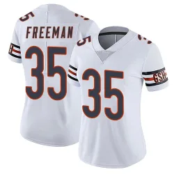 Women's Royce Freeman Chicago Bears No.35 Limited Vapor Untouchable Jersey - White