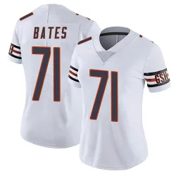 Women's Ryan Bates Chicago Bears No.71 Limited Vapor Untouchable Jersey - White