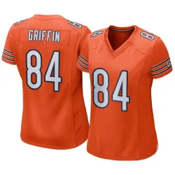 Women's Ryan Griffin Chicago Bears No.84 Game Alternate Jersey - Orange