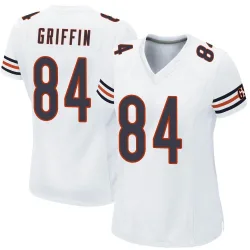 Women's Ryan Griffin Chicago Bears No.84 Game Jersey - White