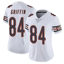 Women's Ryan Griffin Chicago Bears No.84 Limited Vapor Untouchable Jersey - White