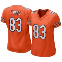 Women's Samori Toure Chicago Bears No.83 Game Alternate Jersey - Orange