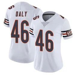 Women's Scott Daly Chicago Bears No.46 Limited Vapor Untouchable Jersey - White
