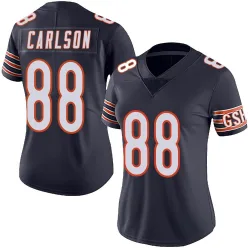 Women's Stephen Carlson Chicago Bears No.88 Limited Team Color Vapor Untouchable Jersey - Navy
