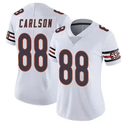 Women's Stephen Carlson Chicago Bears No.88 Limited Vapor Untouchable Jersey - White