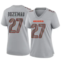 Women's Swayze Bozeman Chicago Bears No.27 Game Atmosphere Fashion Jersey - Gray