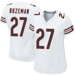 Women's Swayze Bozeman Chicago Bears No.27 Game Jersey - White