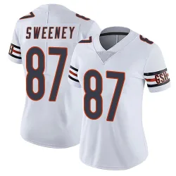 Women's Tommy Sweeney Chicago Bears No.87 Limited Vapor Untouchable Jersey - White