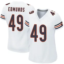 Women's Tremaine Edmunds Chicago Bears No.49 Game Jersey - White