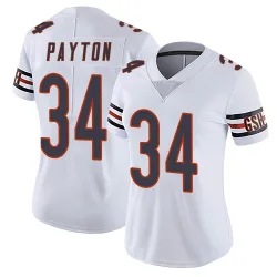 Women's Walter Payton Chicago Bears No.34 Limited Vapor Untouchable Jersey - White