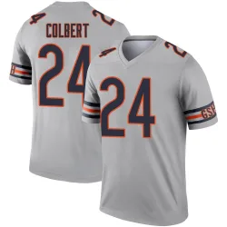 Youth Adrian Colbert Chicago Bears No.24 Legend Inverted Silver Jersey