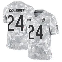 Youth Adrian Colbert Chicago Bears No.24 Limited 2024 Salute to Service Jersey - Arctic Camo