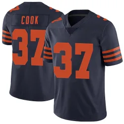 Youth Alex Cook Chicago Bears No.37 Limited Alternate Vapor Untouchable Jersey - Navy Blue