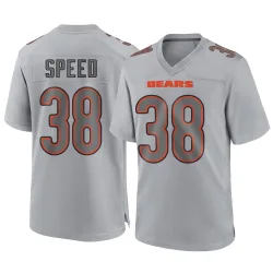 Youth Ameer Speed Chicago Bears No.38 Game Atmosphere Fashion Jersey - Gray