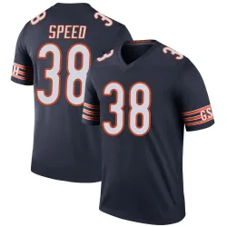 Youth Ameer Speed Chicago Bears No.38 Legend Color Rush Jersey - Navy