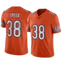 Youth Ameer Speed Chicago Bears No.38 Limited Alternate Vapor Jersey - Orange