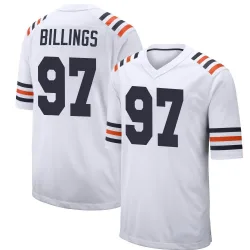 Youth Andrew Billings Chicago Bears No.97 Game Alternate Classic Jersey - White