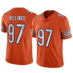 Youth Andrew Billings Chicago Bears No.97 Limited Alternate Vapor Jersey - Orange