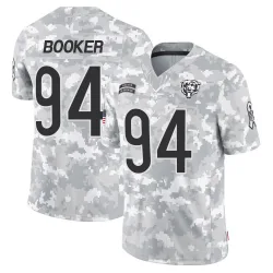 Youth Austin Booker Chicago Bears No.94 Limited 2024 Salute to Service Jersey - Arctic Camo