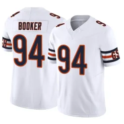 Youth Austin Booker Chicago Bears No.94 Limited Vapor F.U.S.E. Jersey - White