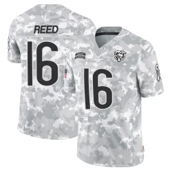 Youth Austin Reed Chicago Bears No.16 Limited 2024 Salute to Service Jersey - Arctic Camo