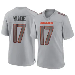 Youth Barrington Wade Chicago Bears No.17 Game Atmosphere Fashion Jersey - Gray