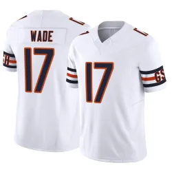 Youth Barrington Wade Chicago Bears No.17 Limited Vapor F.U.S.E. Jersey - White