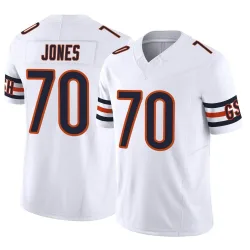 Youth Braxton Jones Chicago Bears No.70 Limited Vapor F.U.S.E. Jersey - White