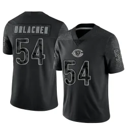 Youth Brian Urlacher Chicago Bears No.54 Limited Reflective Jersey - Black