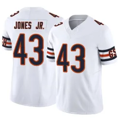 Youth Carl Jones Jr. Chicago Bears No.43 Limited Vapor F.U.S.E. Jersey - White