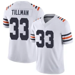 Youth Charles Tillman Chicago Bears No.33 Limited Alternate Classic Vapor Jersey - White