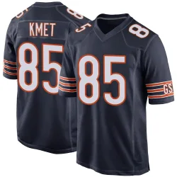 Youth Cole Kmet Chicago Bears No.85 Game Team Color Jersey - Navy