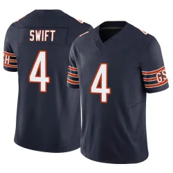 Youth D'Andre Swift Chicago Bears No.4 Limited Vapor F.U.S.E. Jersey - Navy