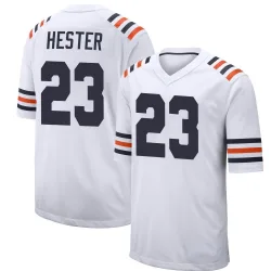 Youth Devin Hester Chicago Bears No.23 Game Alternate Classic Jersey - White