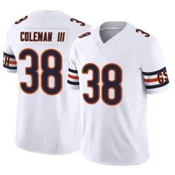 Youth Douglas Coleman III Chicago Bears No.38 Limited Vapor F.U.S.E. Jersey - White