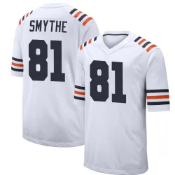 Youth Durham Smythe Chicago Bears No.81 Game Alternate Classic Jersey - White