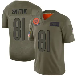 Youth Durham Smythe Chicago Bears No.81 Limited 2019 Salute to Service Jersey - Camo