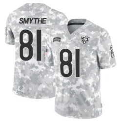 Youth Durham Smythe Chicago Bears No.81 Limited 2024 Salute to Service Jersey - Arctic Camo