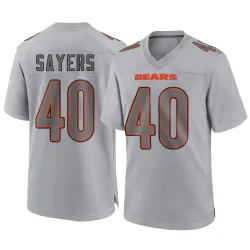 Youth Gale Sayers Chicago Bears No.40 Game Atmosphere Fashion Jersey - Gray