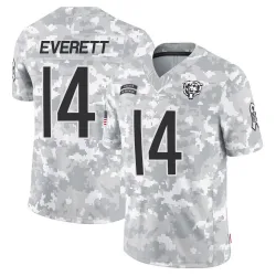 Youth Gerald Everett Chicago Bears No.14 Limited 2024 Salute to Service Jersey - Arctic Camo