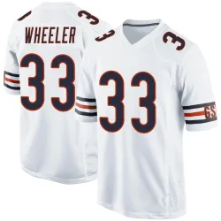 Youth Ian Wheeler Chicago Bears No.33 Game Jersey - White