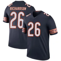 Youth JP Richardson Chicago Bears No.26 Legend Color Rush Jersey - Navy