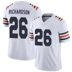 Youth JP Richardson Chicago Bears No.26 Limited Alternate Classic Vapor Jersey - White