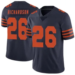 Youth JP Richardson Chicago Bears No.26 Limited Alternate Vapor Untouchable Jersey - Navy Blue