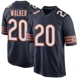Youth Jahdae Walker Chicago Bears No.20 Game Team Color Jersey - Navy